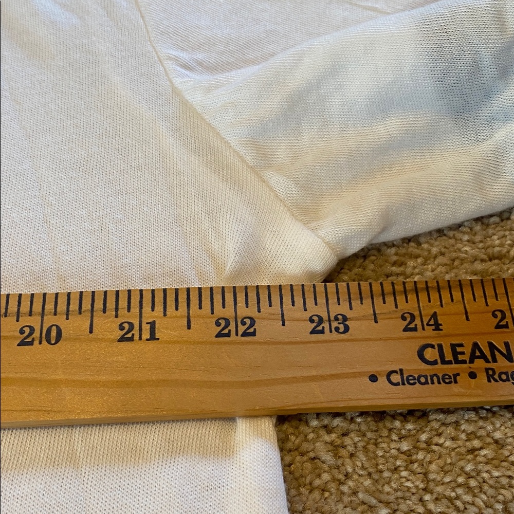 Kacey Musgraves Ringer White Rainbow Catcus Merch Golden Hour Era T-Shirt LARGE - Picture 4 of 9